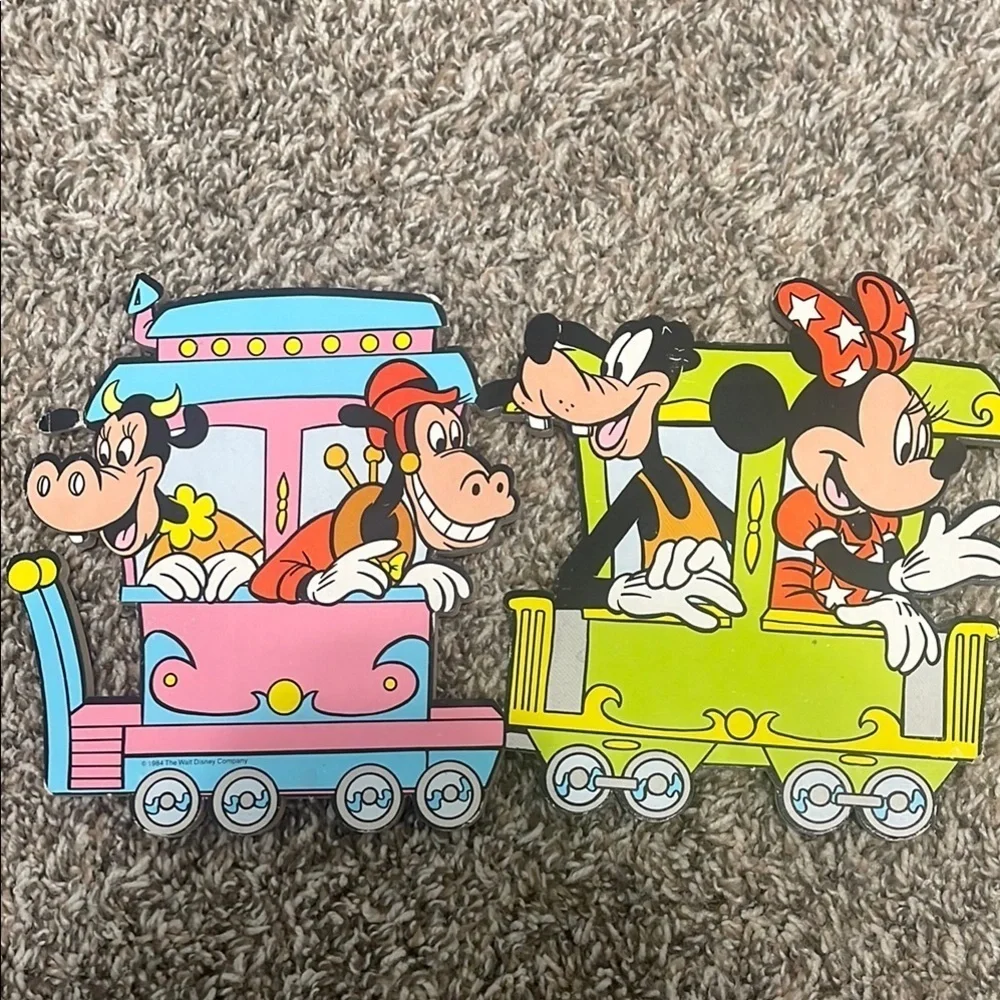 Disney Pink and Yellow Whimsical Art